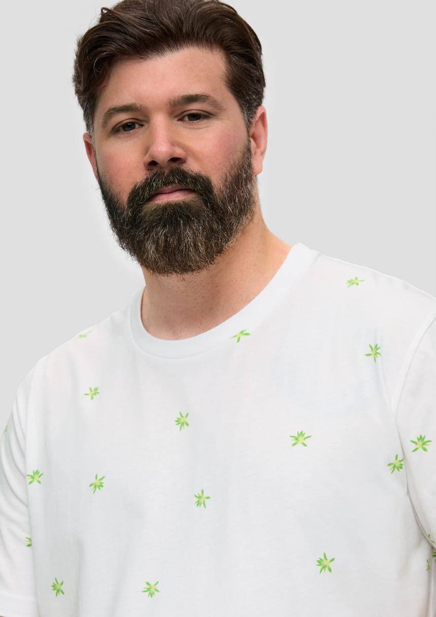 S.Oliver T-Shirt Mit All-over-Print