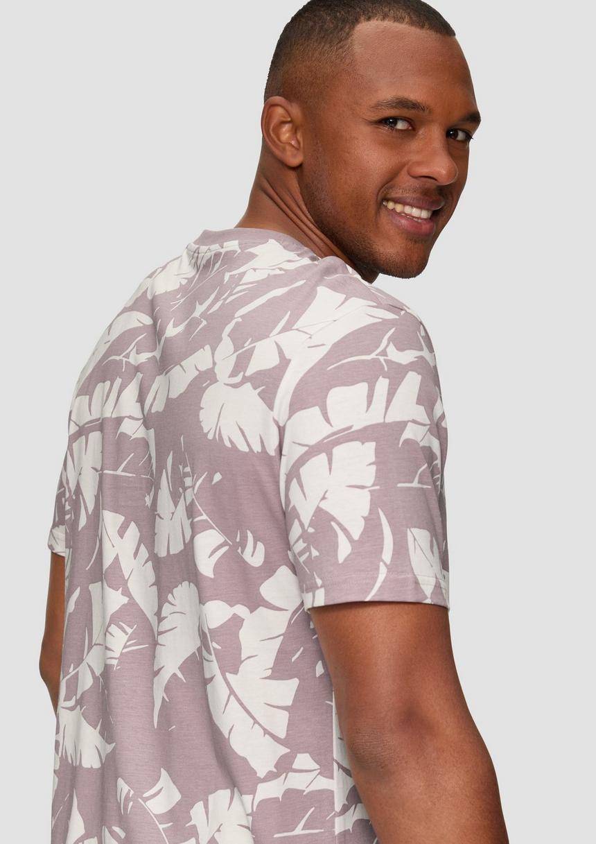 S.Oliver T-Shirt Mit All-over-Print