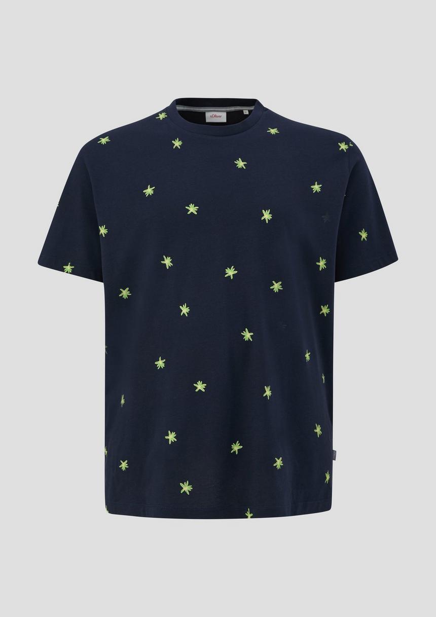 S.Oliver T-Shirt Mit All-over-Print