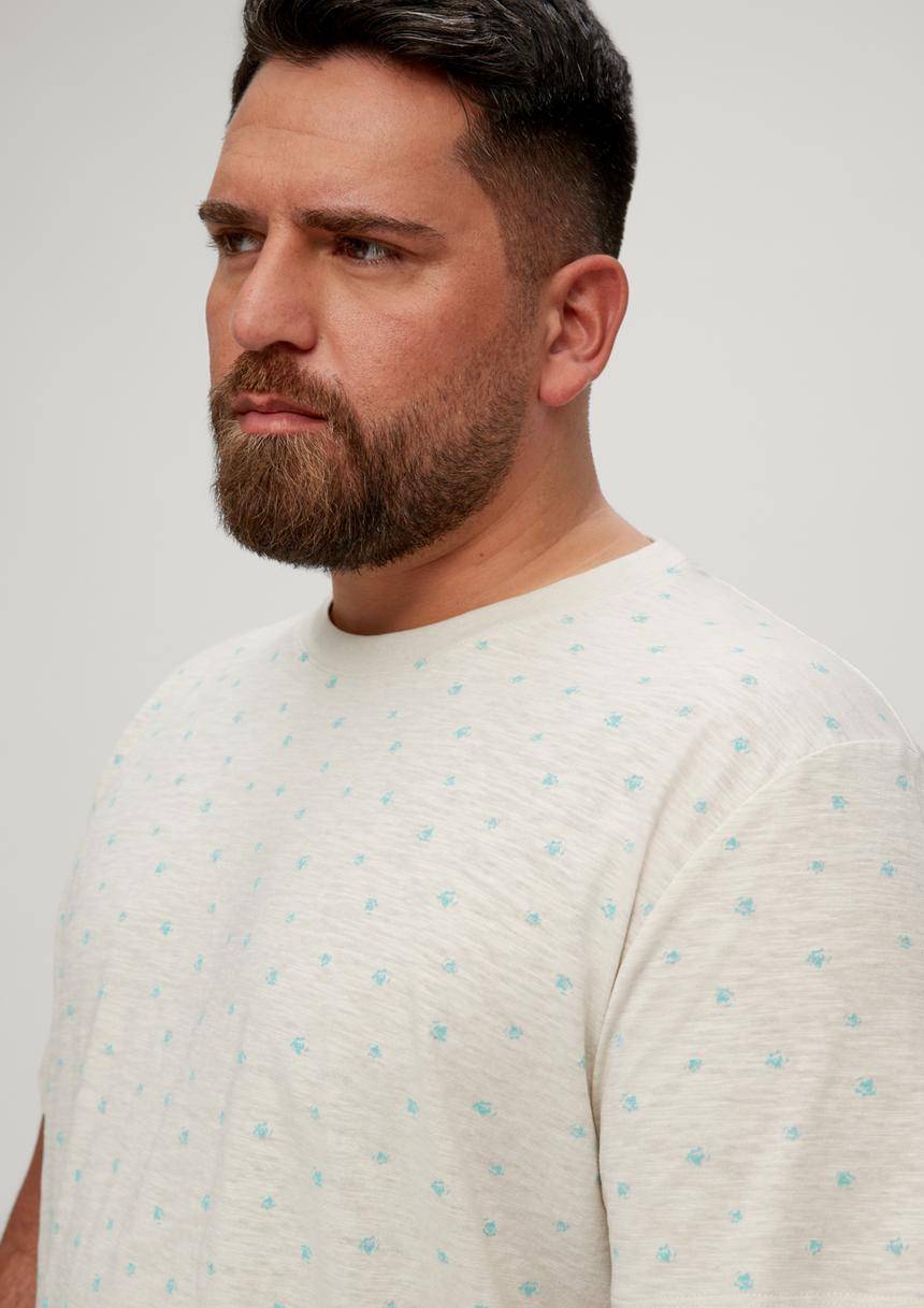 S.Oliver T-Shirt Mit Allover-Print