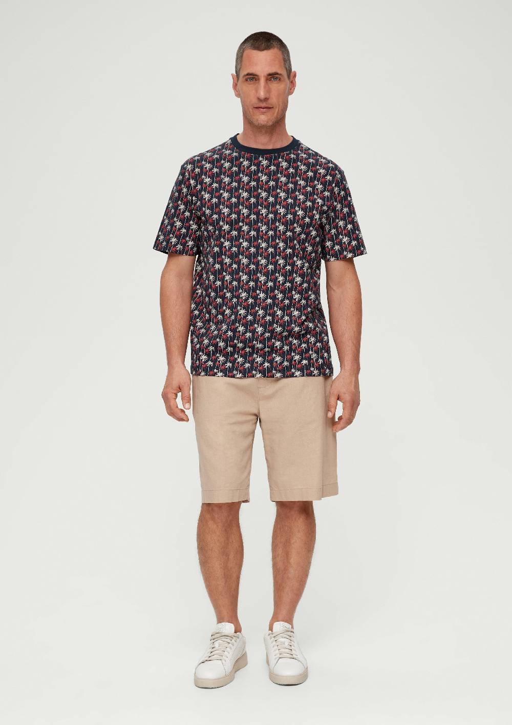 S.Oliver T-Shirt Mit Alloverprint