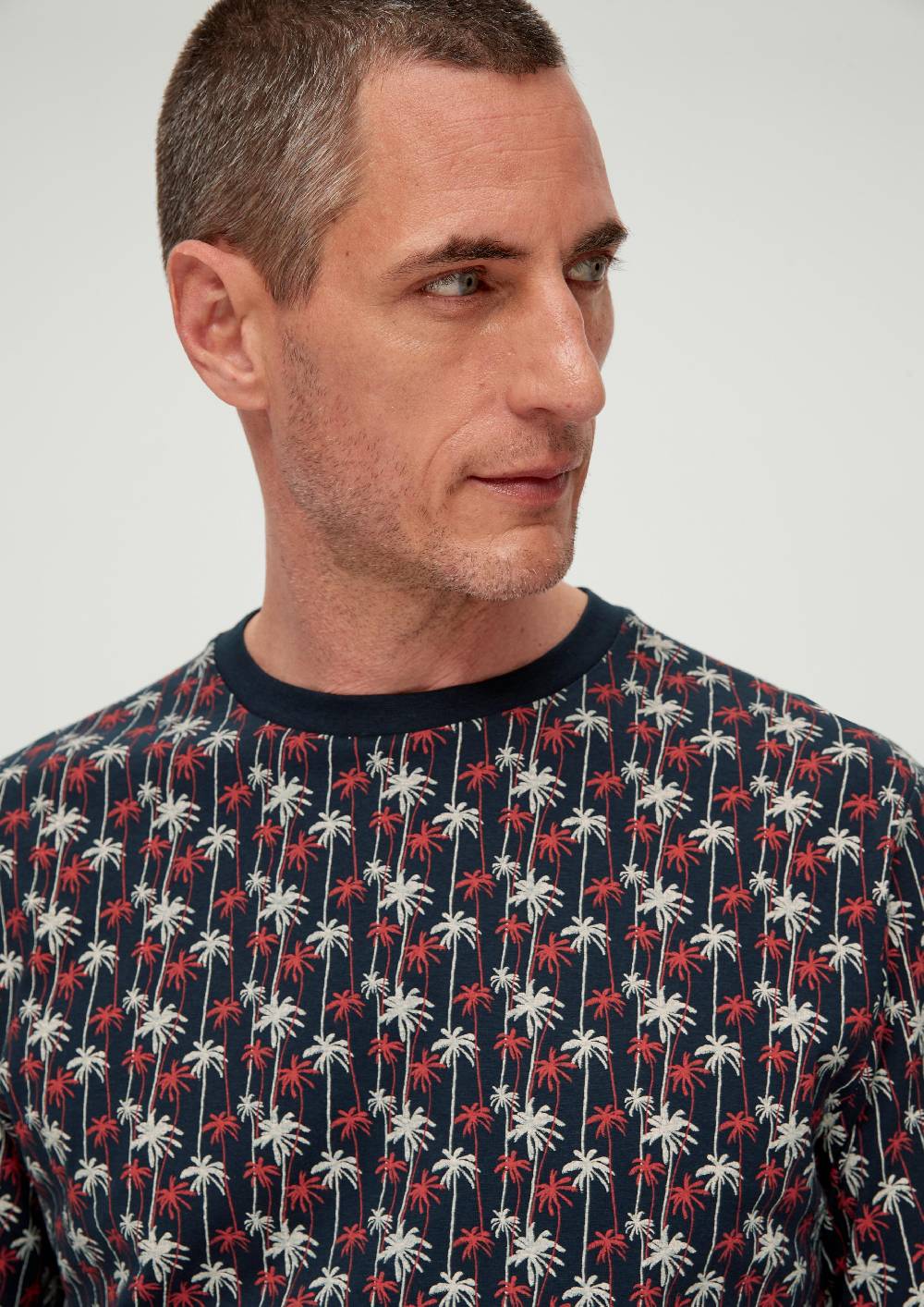 S.Oliver T-Shirt Mit Alloverprint