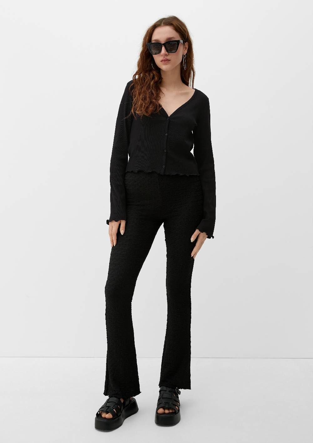 S.Oliver T-Shirt Mit Babylock-Saum