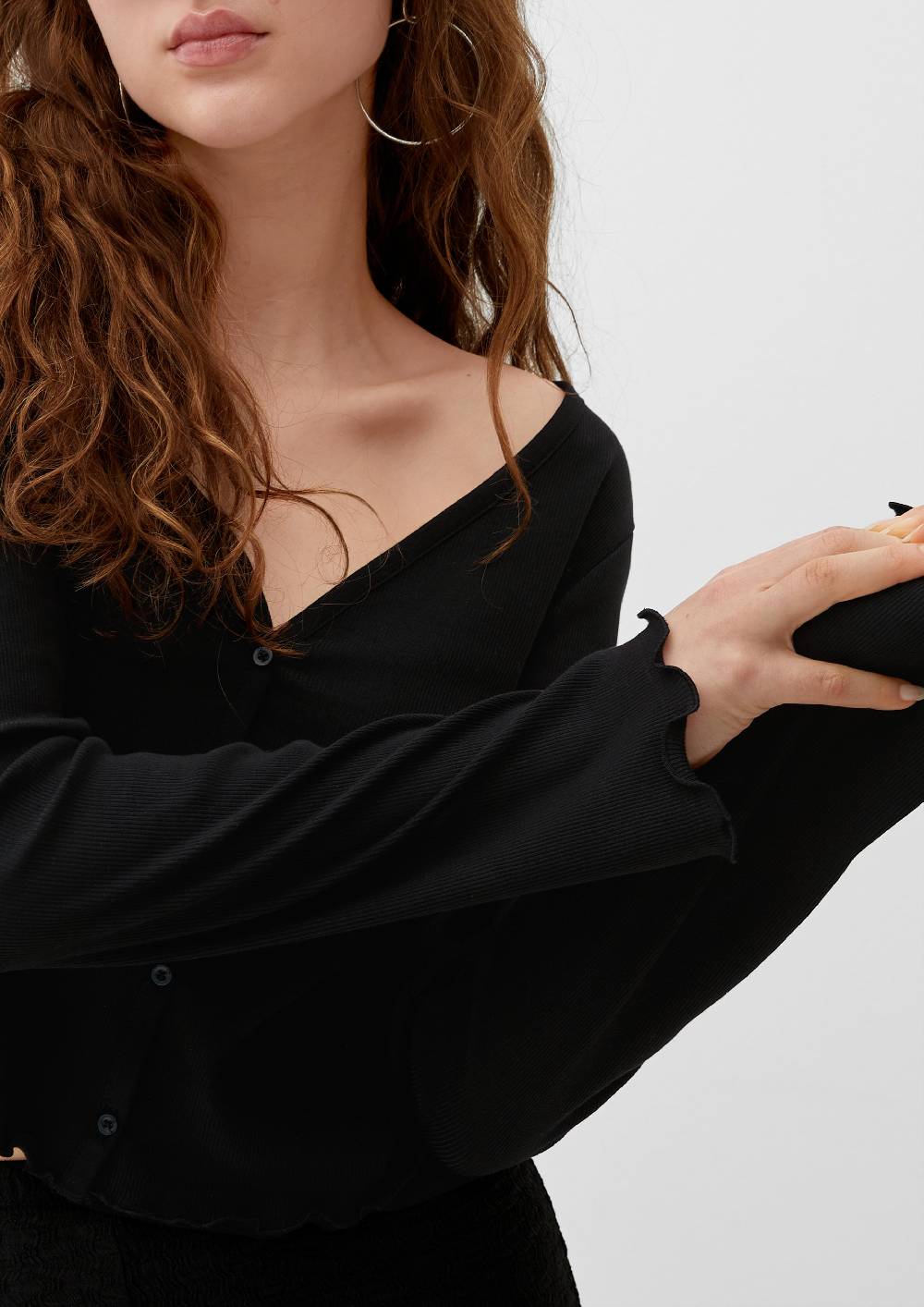 S.Oliver T-Shirt Mit Babylock-Saum