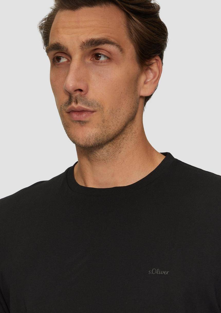 S.Oliver T-Shirt Mit Crew Neck