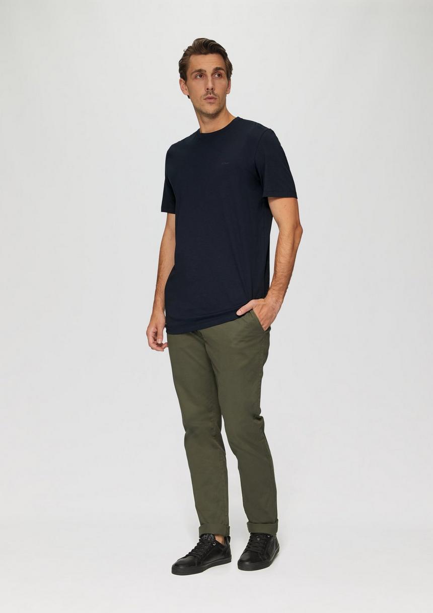 S.Oliver T-Shirt Mit Crew Neck