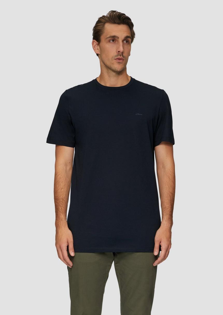 S.Oliver T-Shirt mit Crew Neck