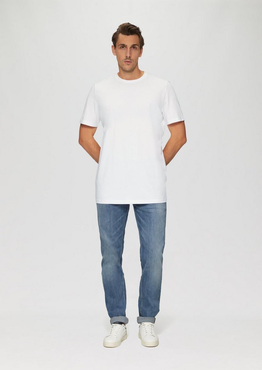 S.Oliver T-Shirt Mit Crew Neck