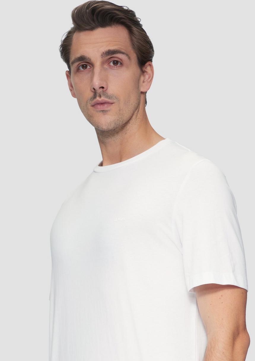 S.Oliver T-Shirt Mit Crew Neck