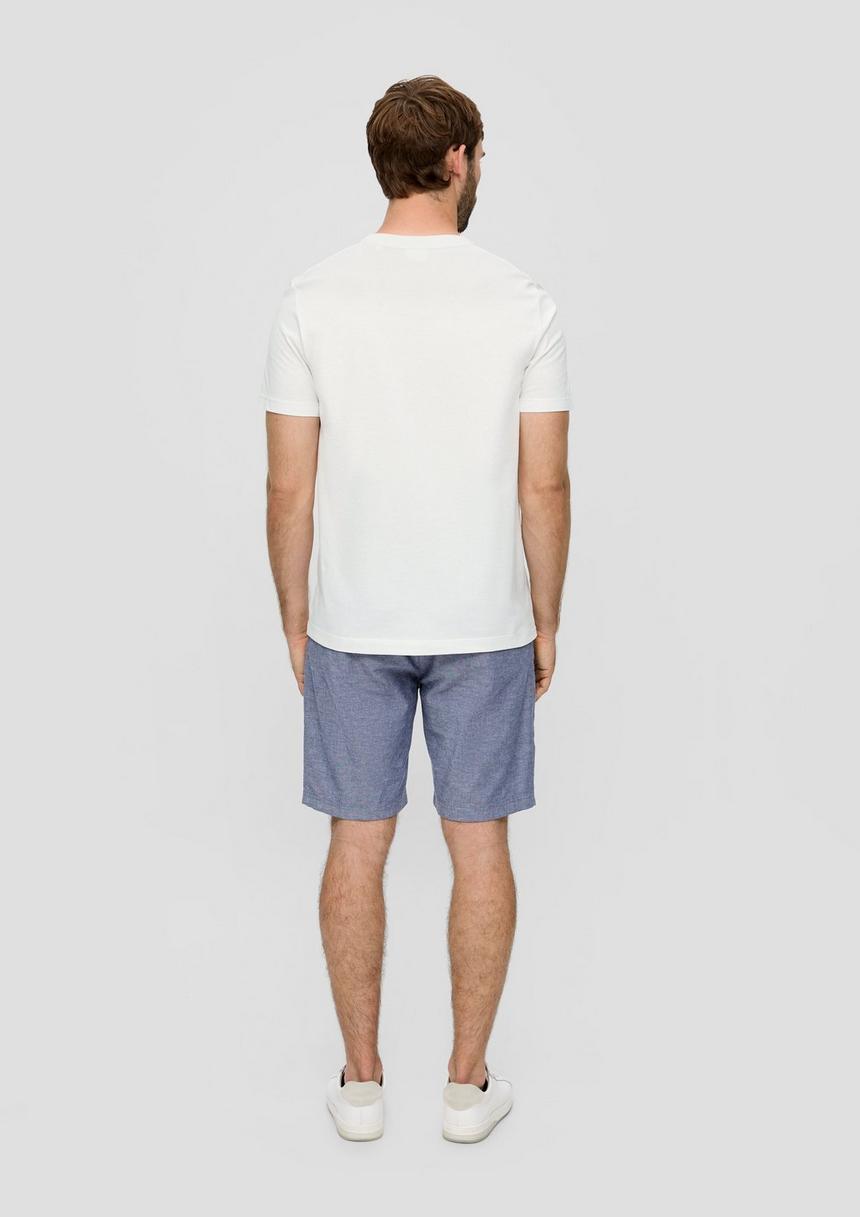 S.Oliver T-Shirt Mit Crew Neck Und Frontprint