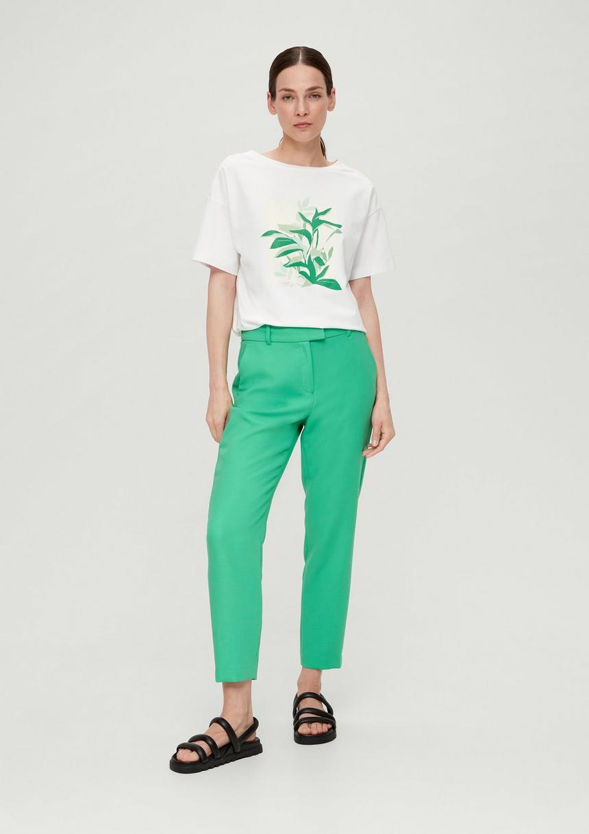 S.Oliver T-Shirt Mit Front-Print