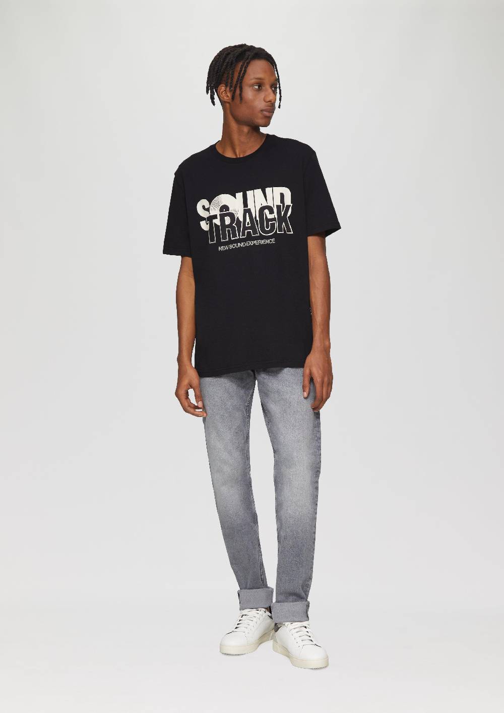 S.Oliver T-Shirt Mit Front- Und Rückenprint