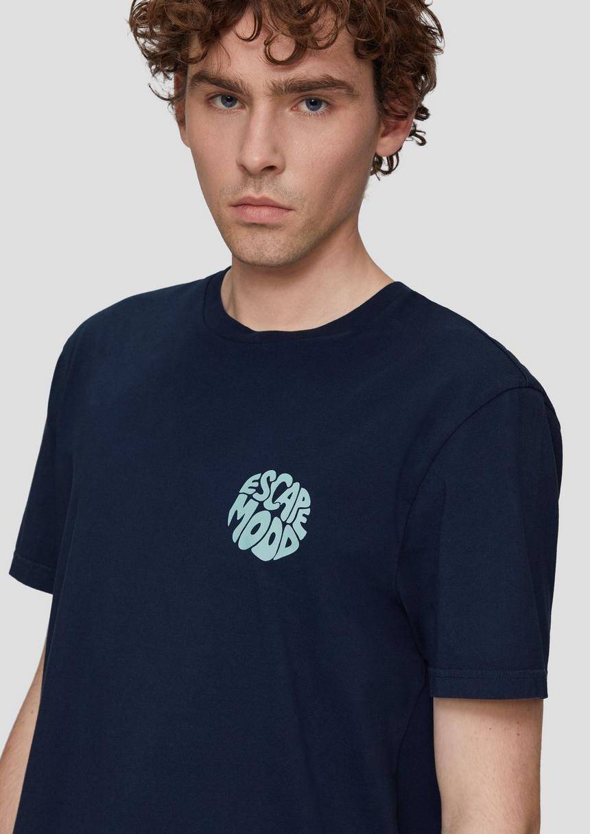 S.Oliver T-Shirt Mit Front- Und Rückenprint