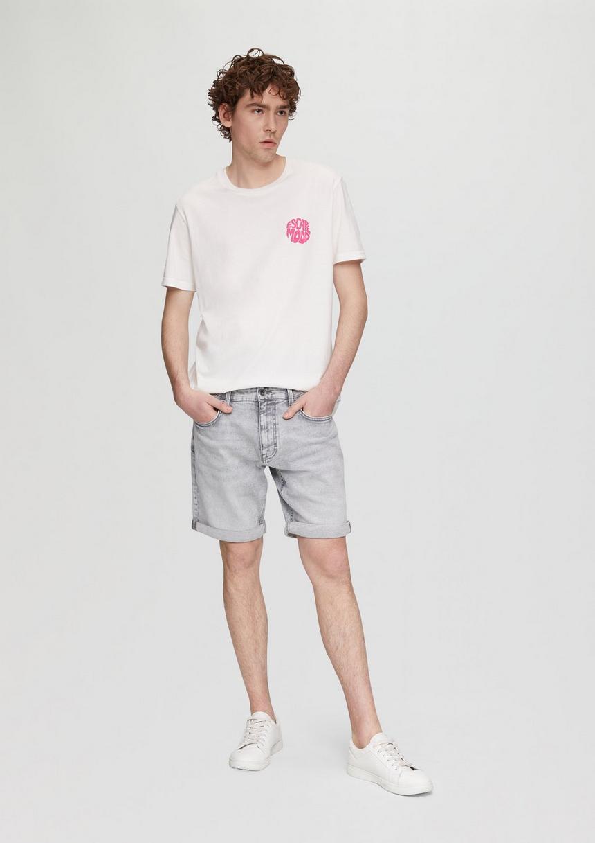 S.Oliver T-Shirt Mit Front- Und Rückenprint