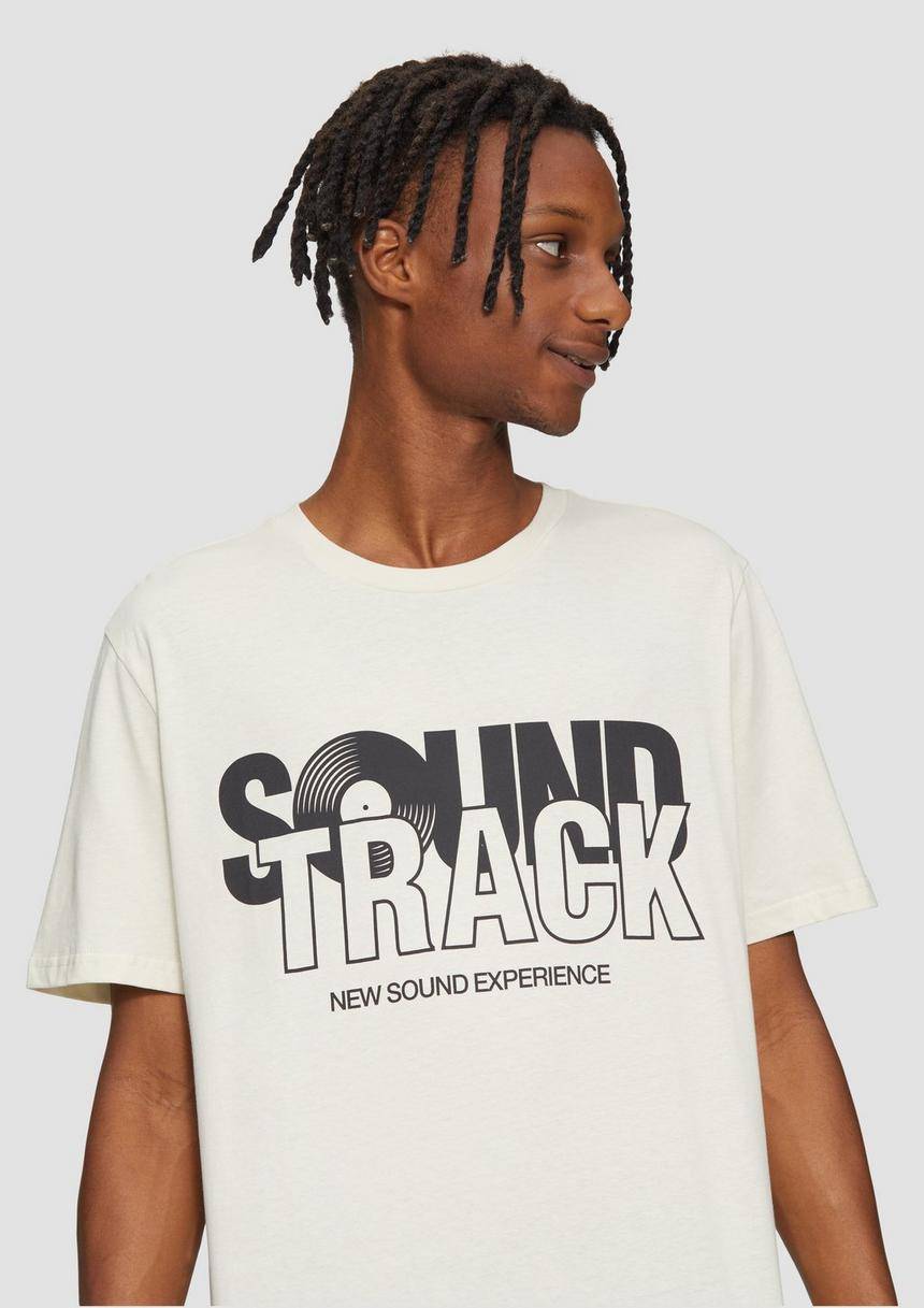 S.Oliver T-Shirt Mit Front- Und Rückenprint
