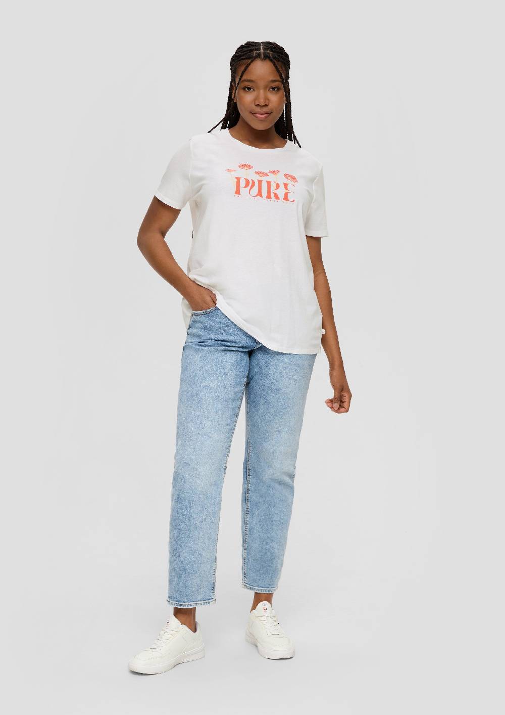 S.Oliver T-Shirt Mit Frontprint