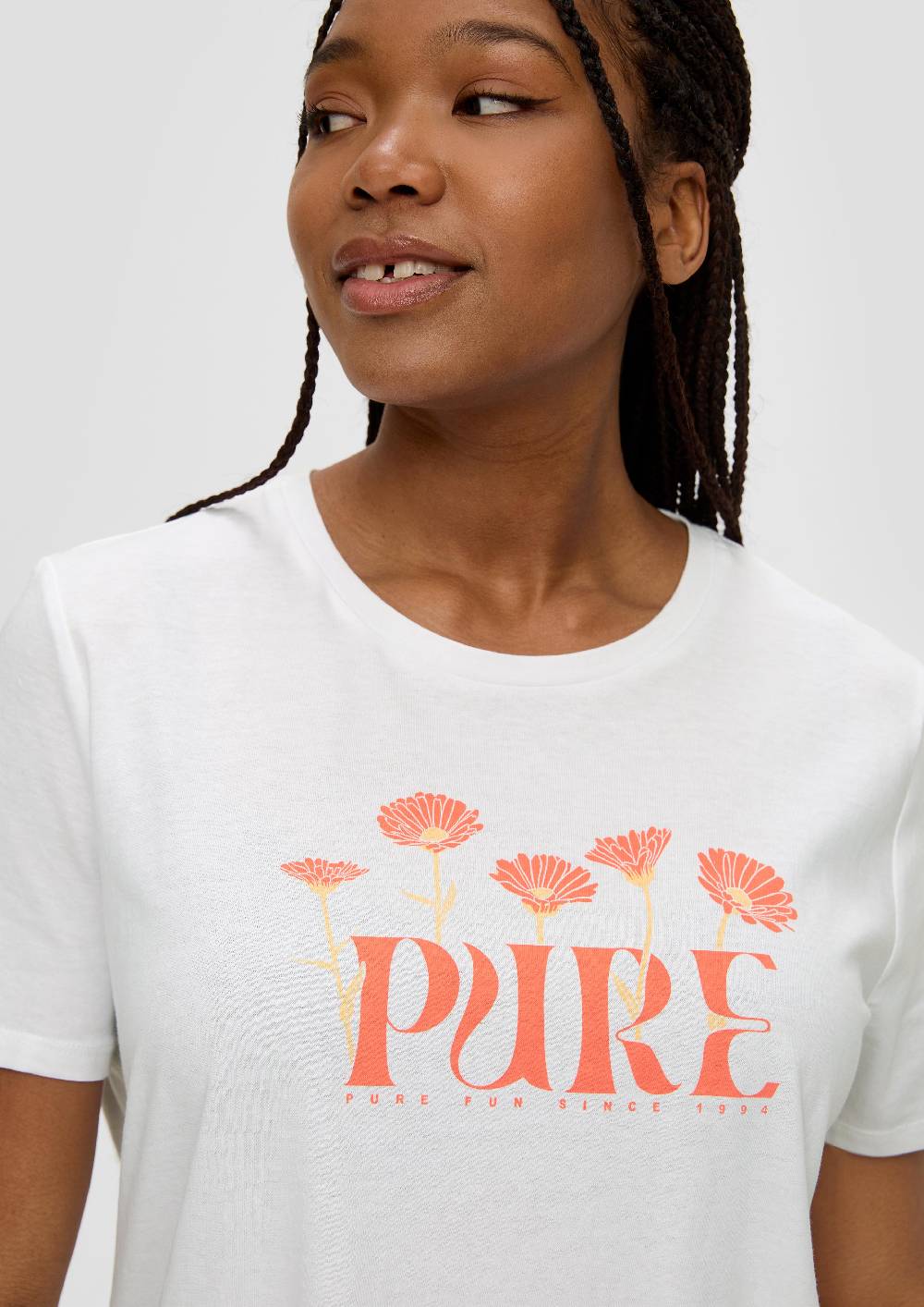 S.Oliver T-Shirt Mit Frontprint