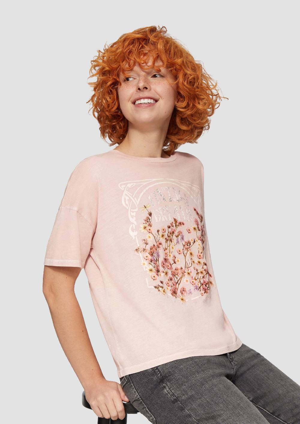 S.Oliver T-Shirt Mit Frontprint