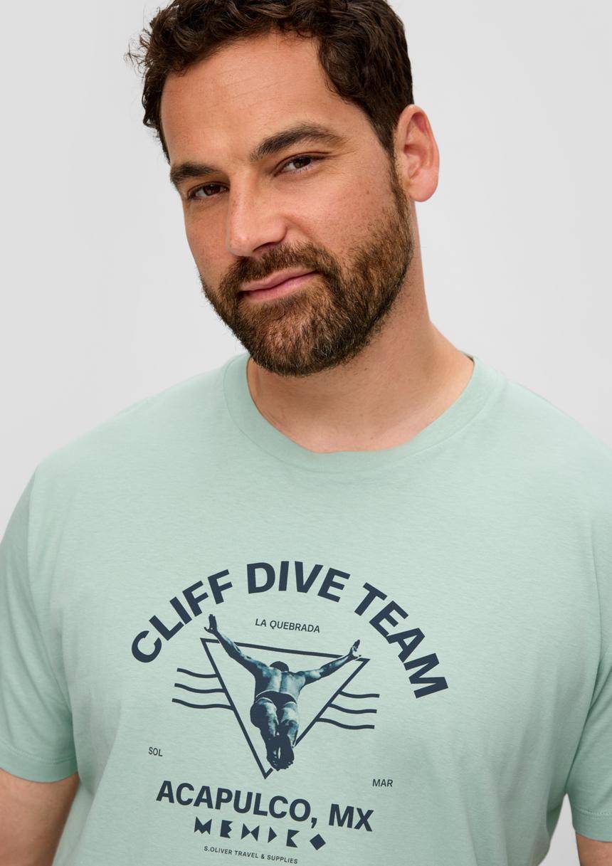 S.Oliver T-Shirt Mit Frontprint