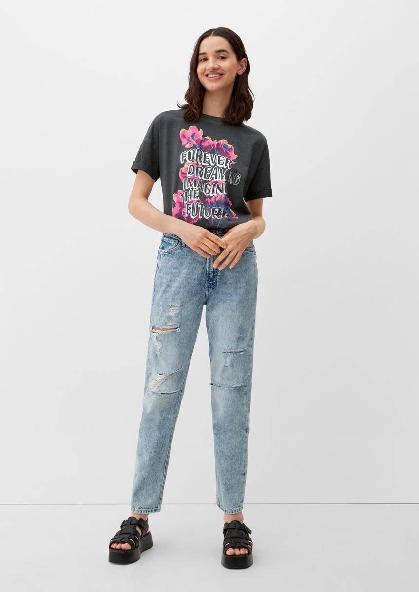 S.Oliver T-Shirt Mit Frontprint