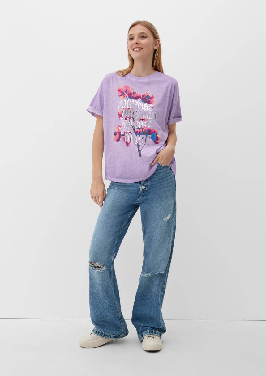 S.Oliver T-Shirt Mit Frontprint