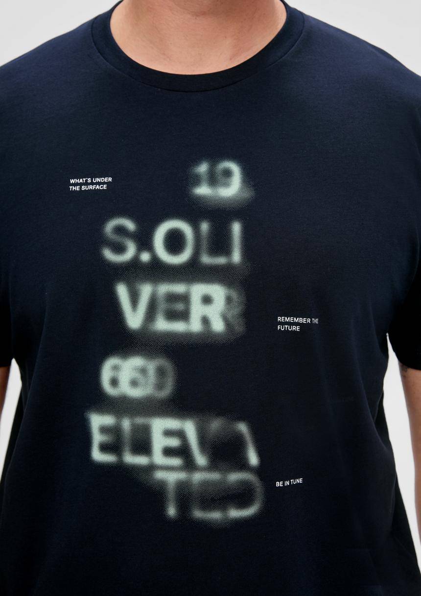 S.Oliver T-Shirt Mit Frontprint