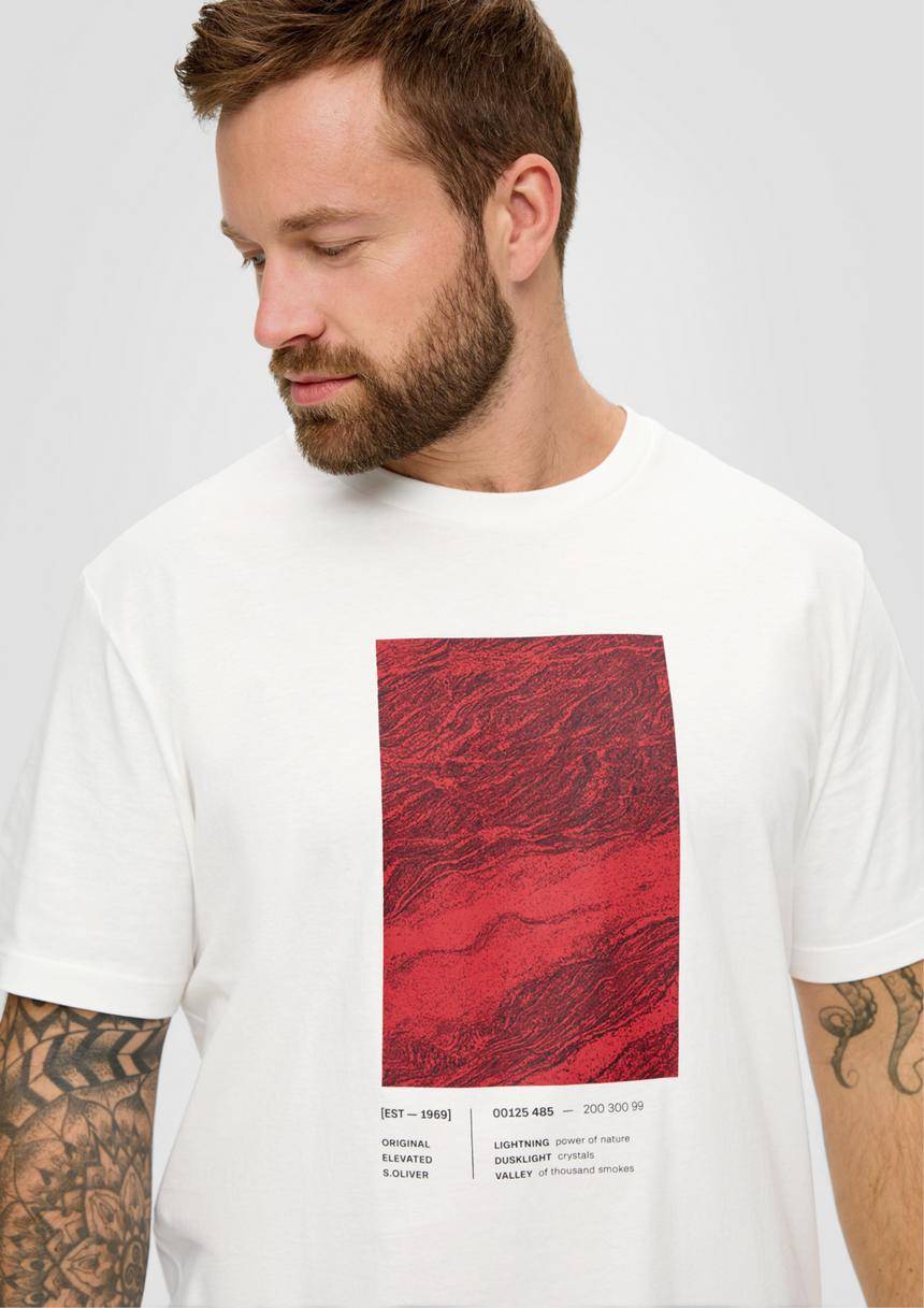 S.Oliver T-Shirt Mit Frontprint