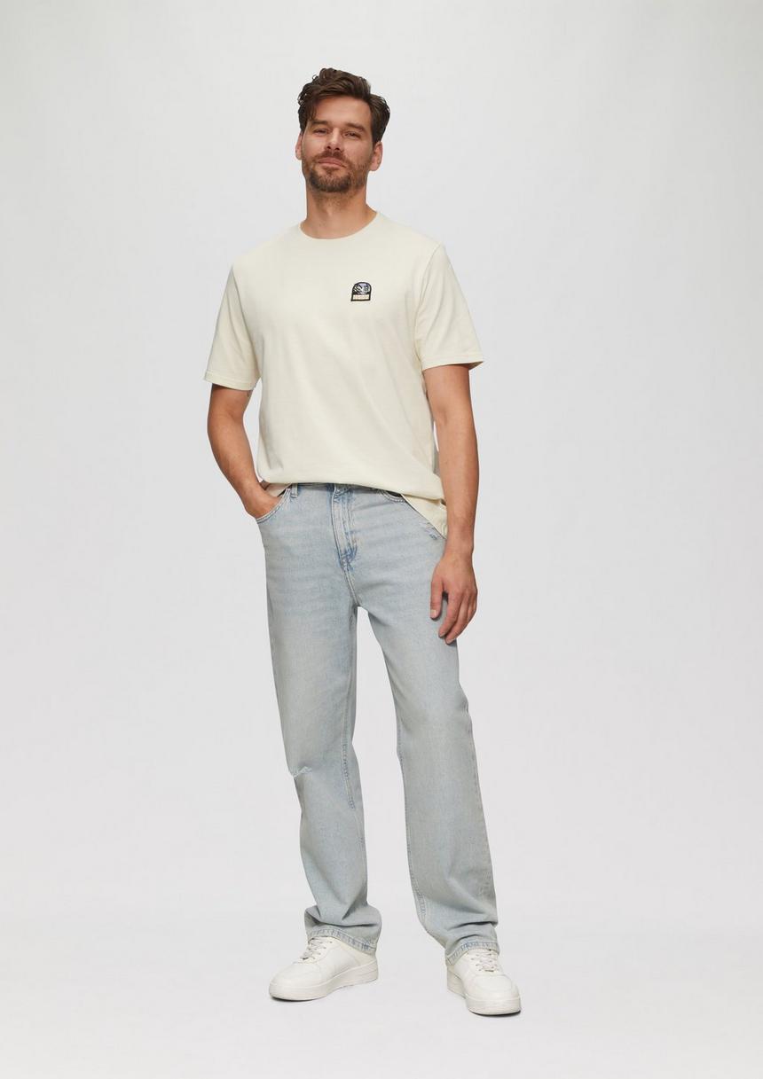 S.Oliver T-Shirt Mit Gesticktem Patch