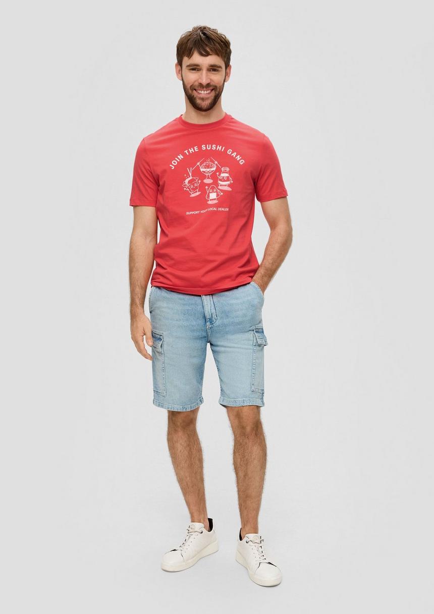 S.Oliver T-Shirt Mit Grafik-Print