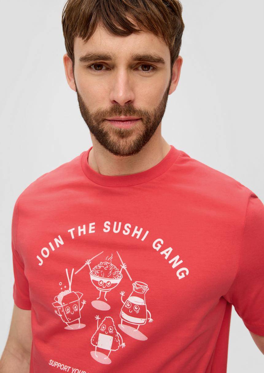 S.Oliver T-Shirt Mit Grafik-Print