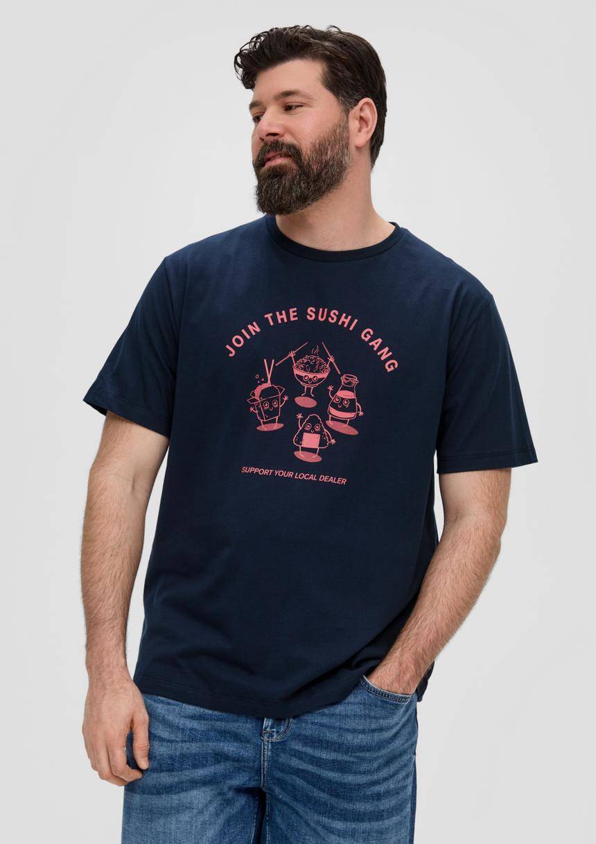 S.Oliver T-Shirt mit Grafik-Print