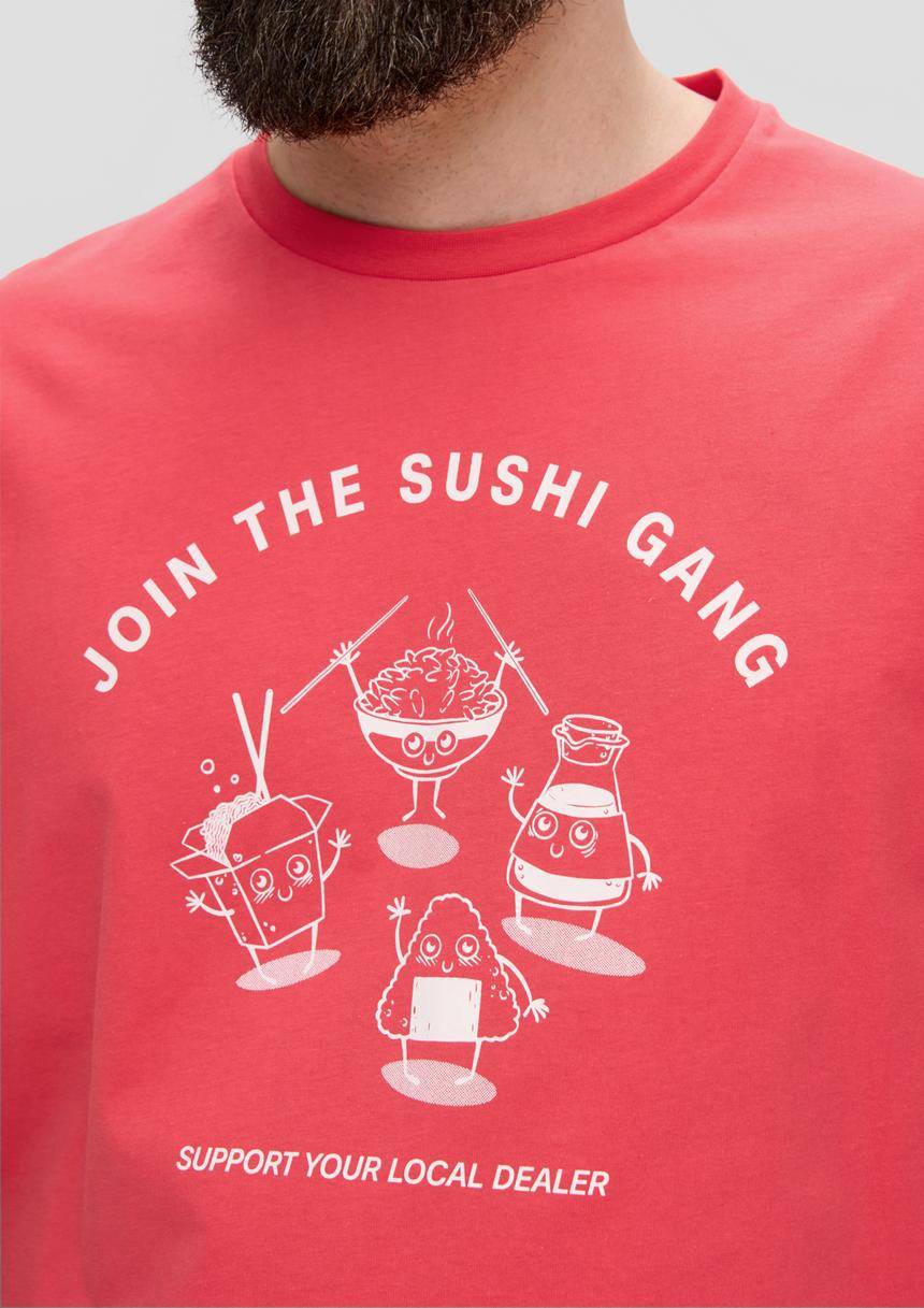 S.Oliver T-Shirt Mit Grafik-Print
