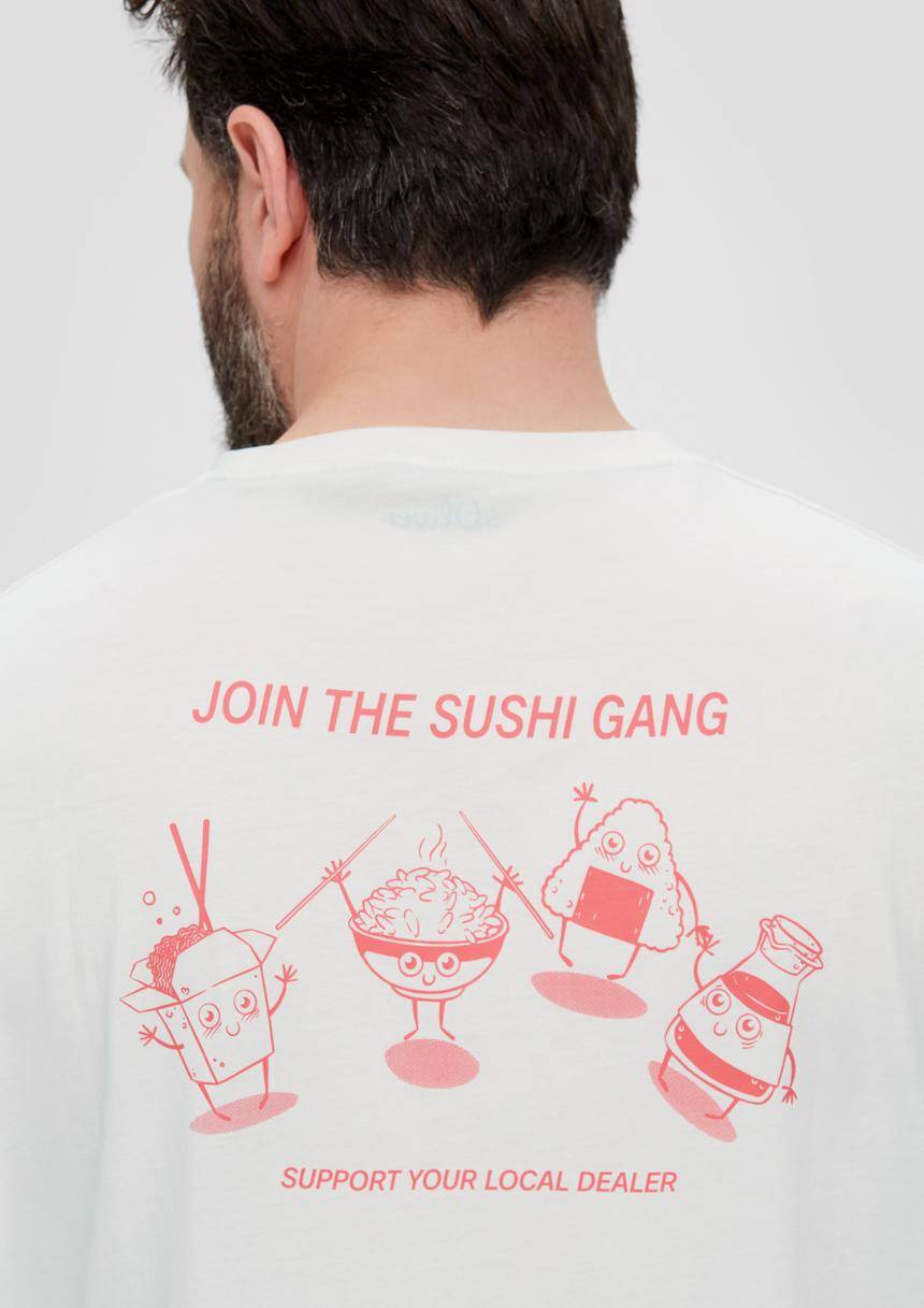 S.Oliver T-Shirt Mit Grafik-Print
