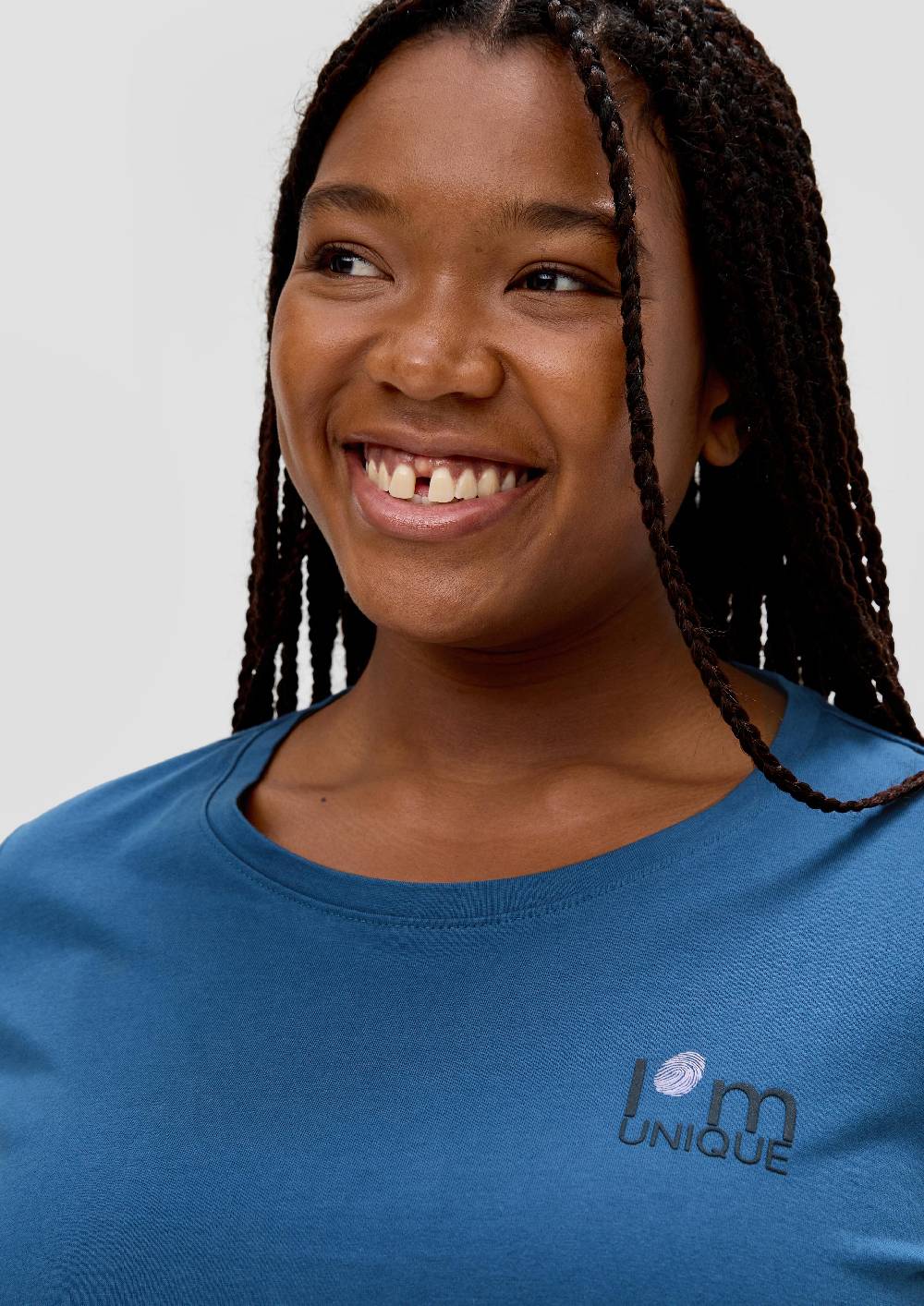 S.Oliver T-Shirt Mit Gummiertem Print