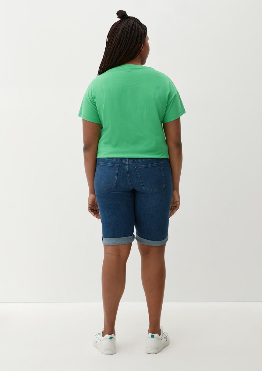 S.Oliver T-Shirt Mit Gummiertem Print