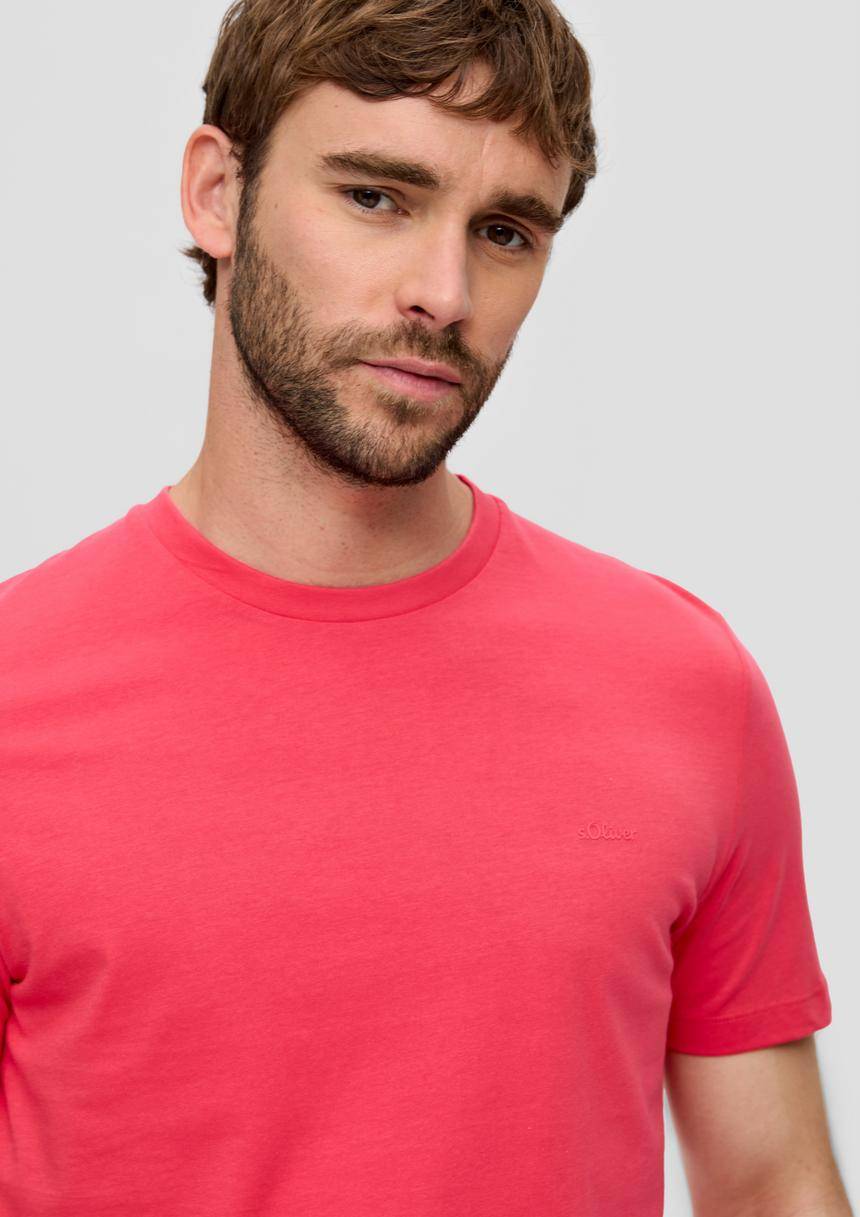S.Oliver T-Shirt Mit Kleinem Label-Print