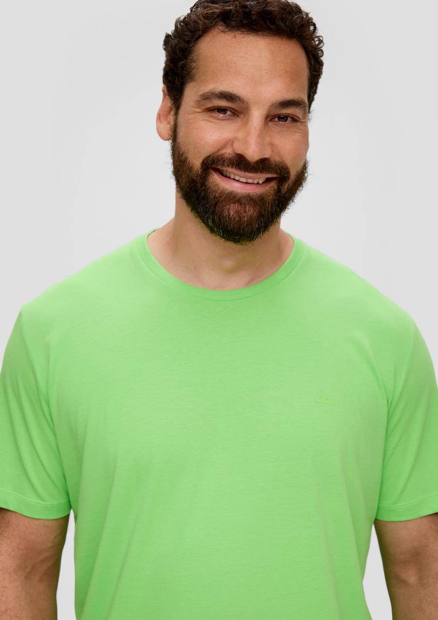 S.Oliver T-Shirt Mit Kleinem Logo-Print
