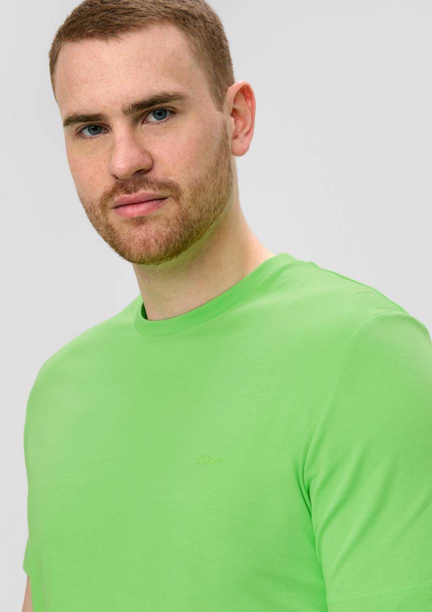 S.Oliver T-Shirt Mit Kleinem Logo-Print