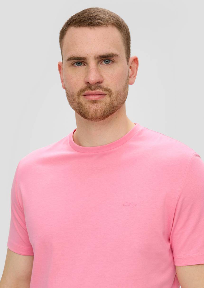 S.Oliver T-Shirt Mit Kleinem Logo-Print