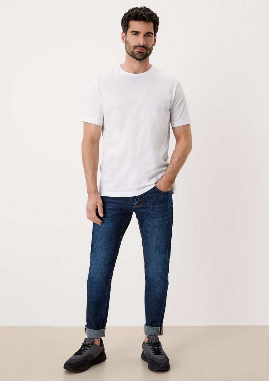 S.Oliver T-Shirt Mit Kleinem Logo-Print