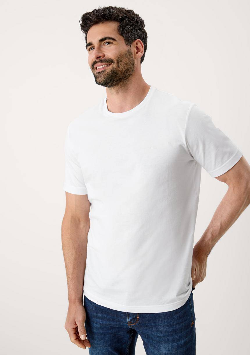 S.Oliver T-Shirt mit kleinem Logo-Print