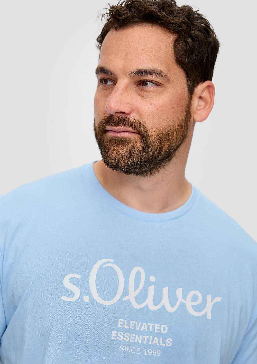 S.Oliver T-Shirt Mit Label-Print