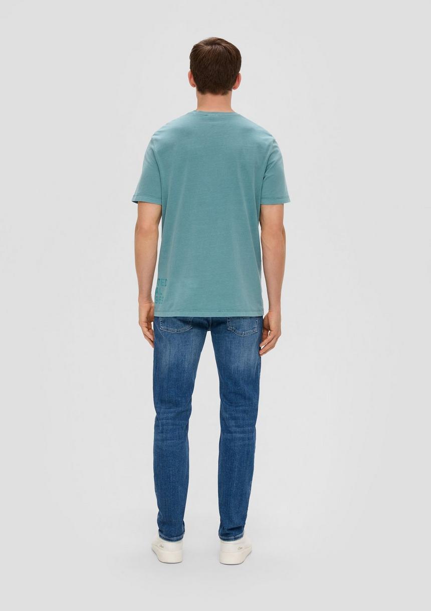 S.Oliver T-Shirt Mit Label-Print