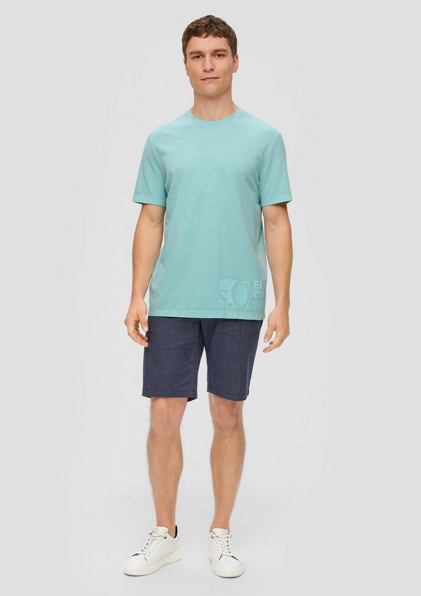 S.Oliver T-Shirt Mit Label-Print