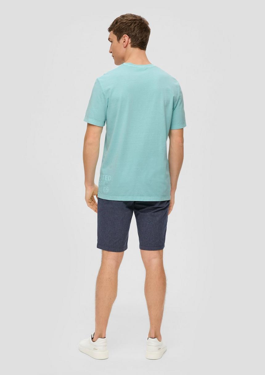 S.Oliver T-Shirt Mit Label-Print