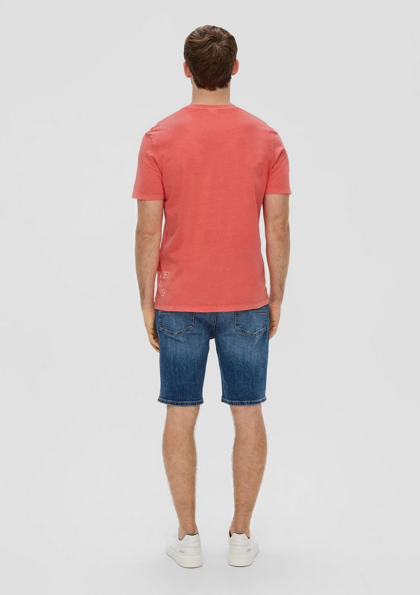 S.Oliver T-Shirt Mit Label-Print
