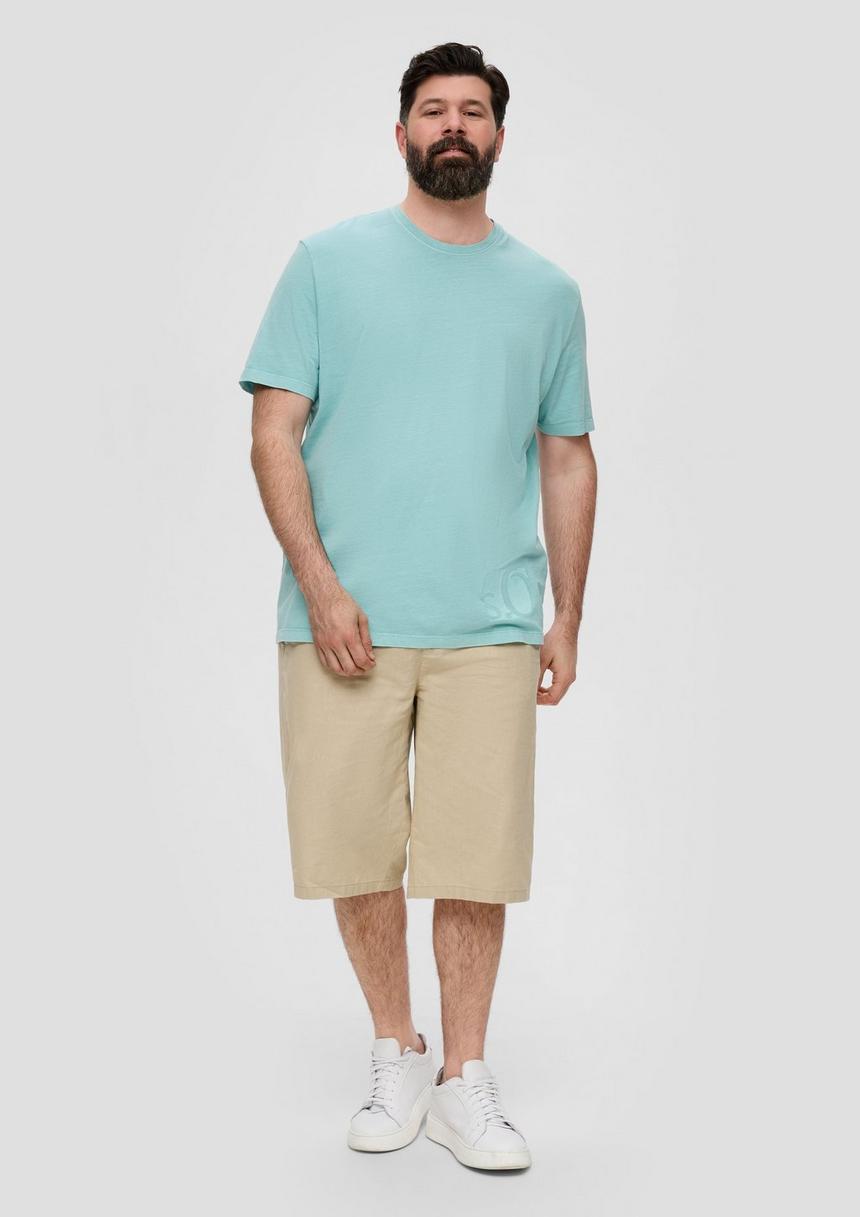 S.Oliver T-Shirt Mit Label-Print