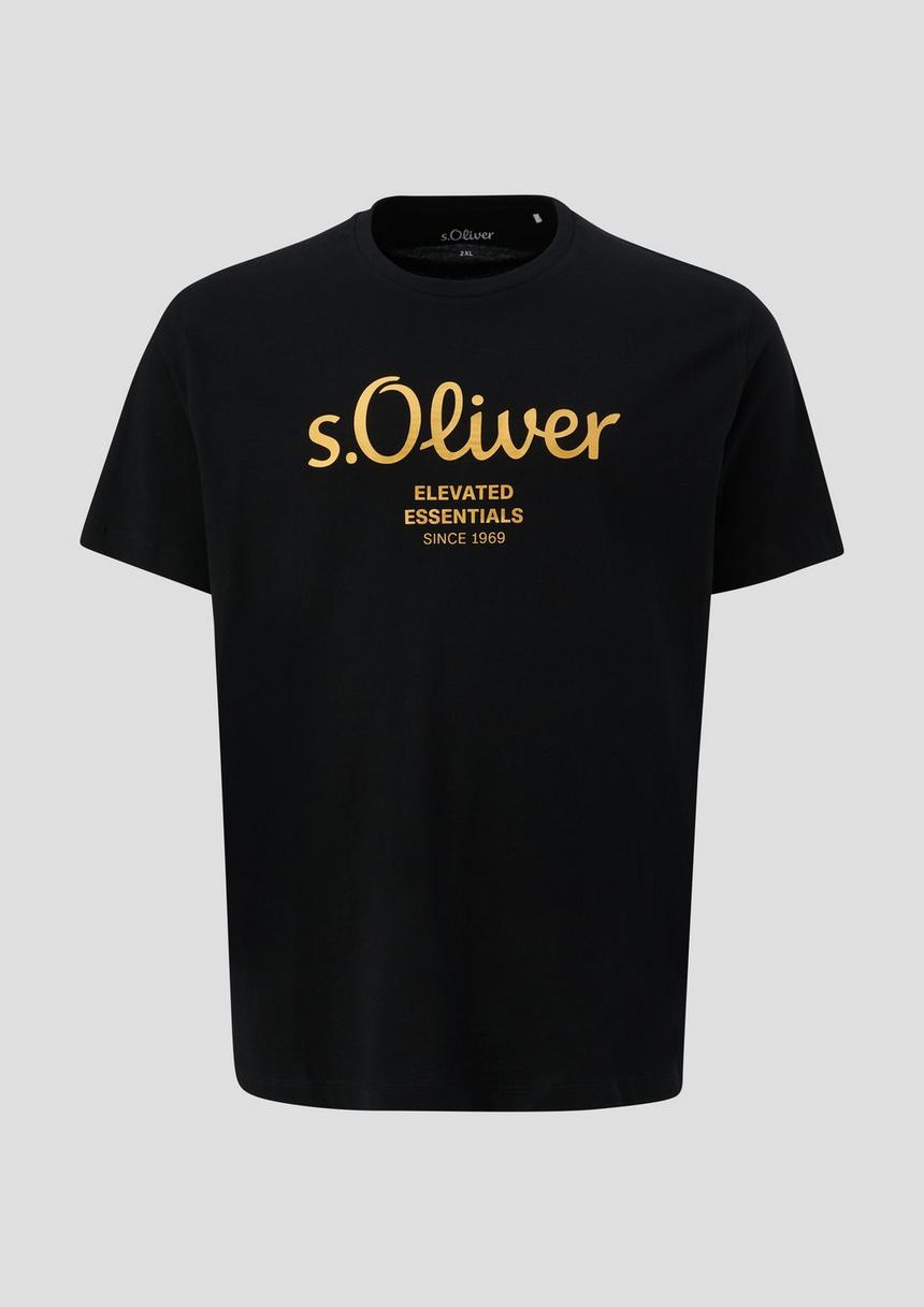 S.Oliver T-Shirt Mit Label-Print