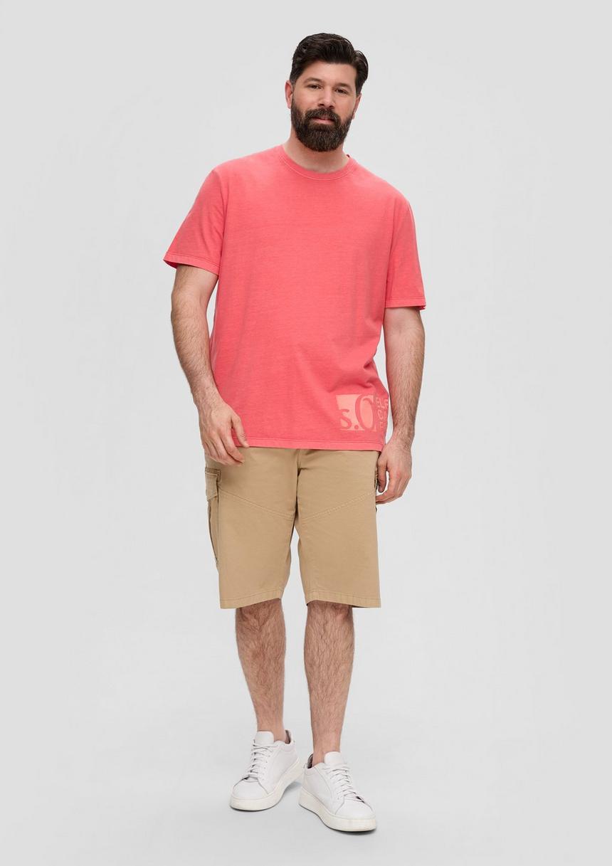 S.Oliver T-Shirt Mit Label-Print
