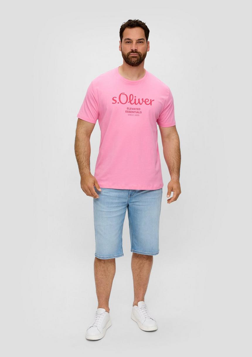 S.Oliver T-Shirt Mit Label-Print